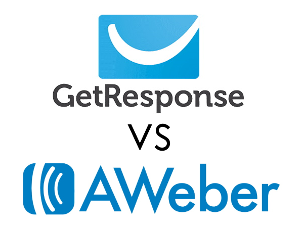 GetResponse vs. AWeber Logos 2